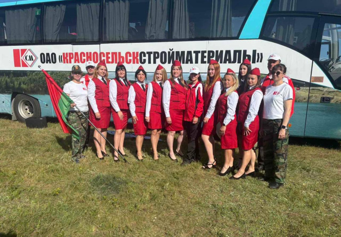 Санитарная дружина ОАО «Красносельскстройматериалы» достойно представила Волковысский район на областных соревнованиях.