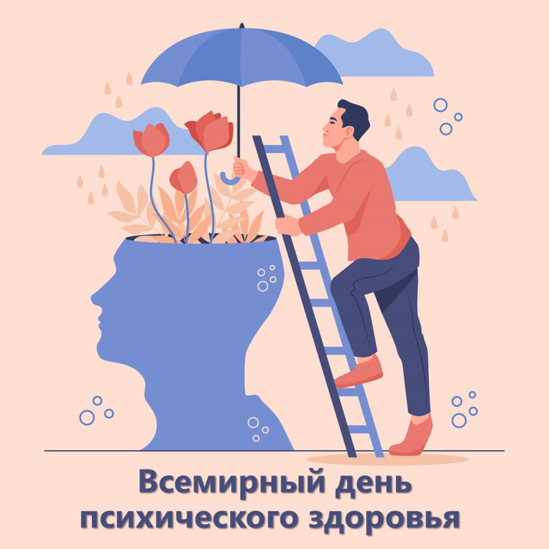 Всемирный день психического здоровья: информирование, профилактика, помощь