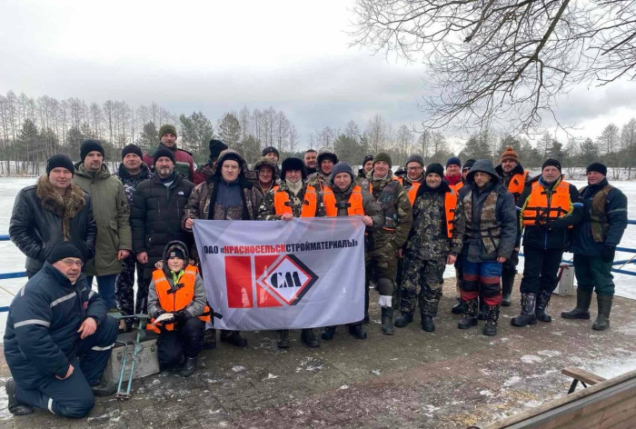 Соревнования по зимней рыбной ловле прошли на озере санатория «Пралеска»