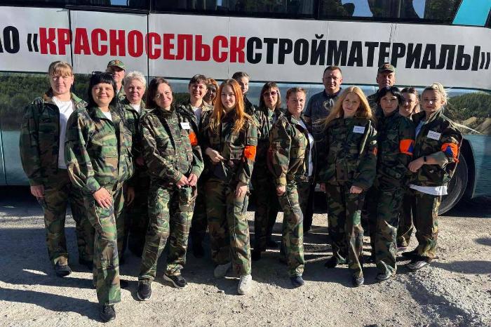 Санитарная дружина ОАО «Красносельскстройматериалы» подтвердила звание лучшей команды!