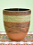 Кашпо для цветов декоративное Бали-4 арт.15_36 глазурованное 200х200х210_ 4_5л СТБ 841-2003