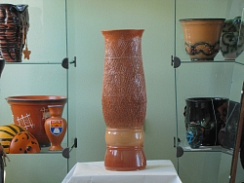 Ваза декоративная  полая глазурованная 180-170-200 -580 артикул 11.16 сорт 1,2,3